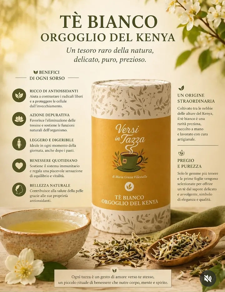 Te' bianco pregiato-Orgoglio del Kenya