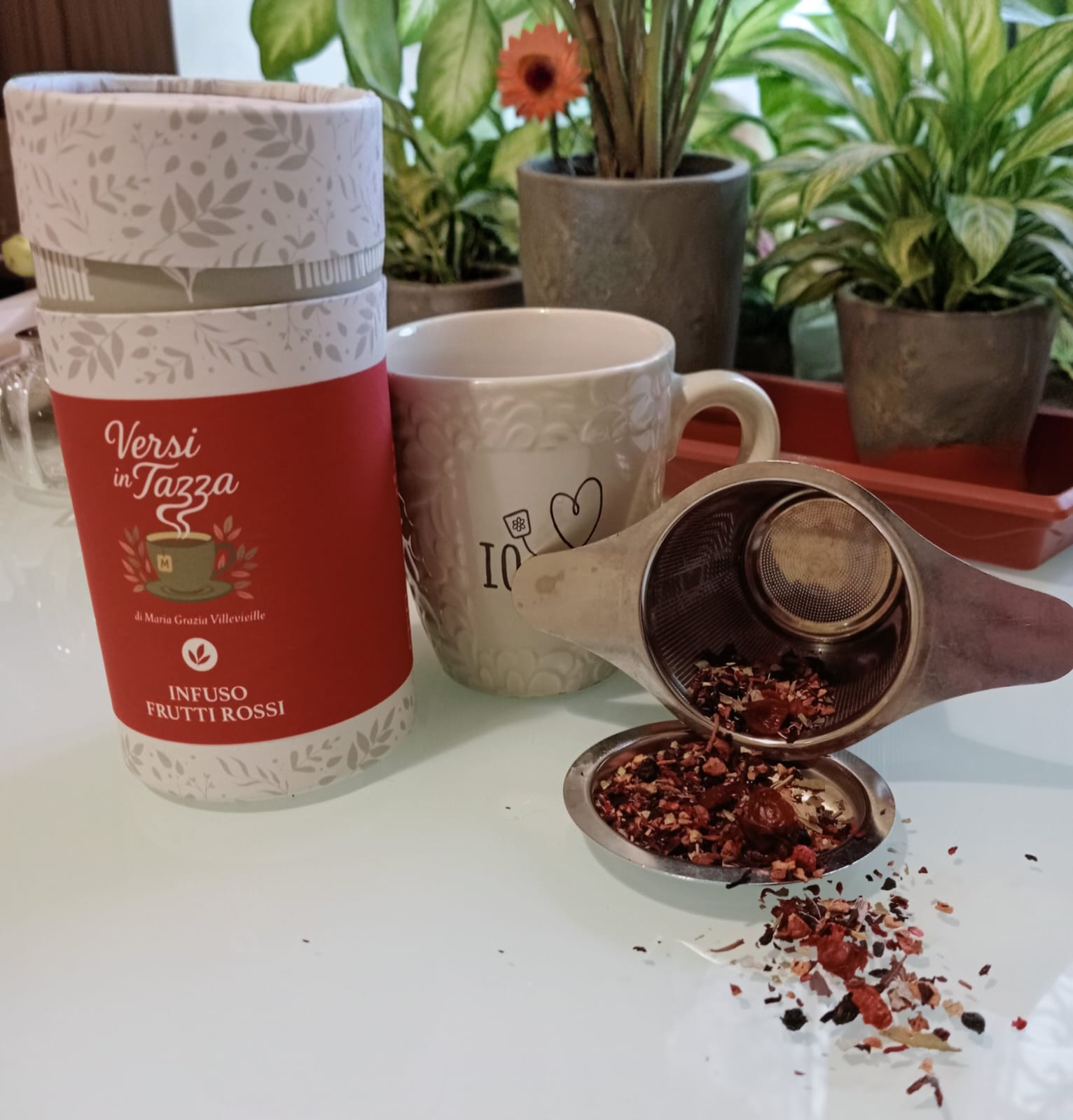 Infuso ai frutti rossi