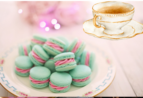 Infuso Cocco e macaron